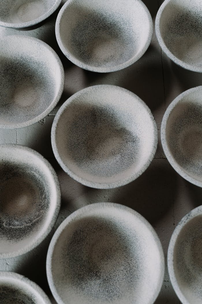 Gray Clay Pots